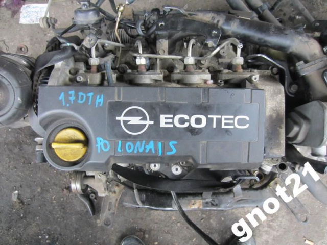 Двигатель OPEL CORSA C MERIVA 1.7 CDTI Z17DTH гарантия