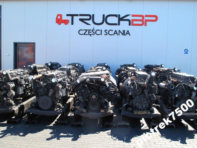 Двигатель Scania R 420 Euro4 2008 r. запчасти SCANIA