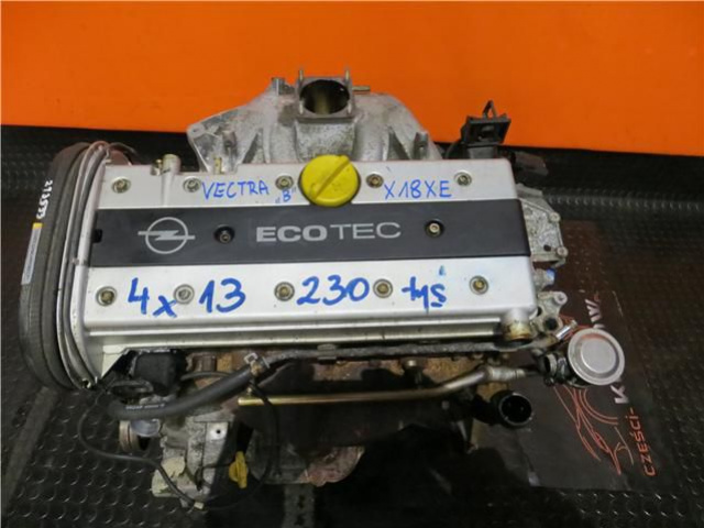 Двигатель OPEL VECTRA B X18XE 1.8 16V 116 KM