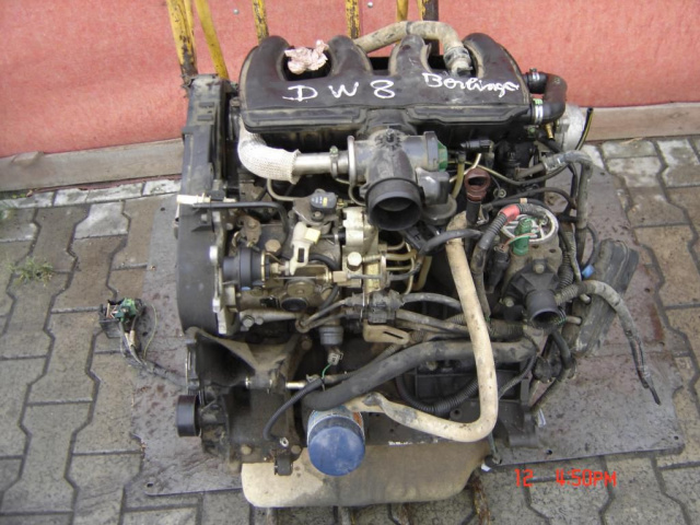 Двигатель 1.9D Peugeot Partner, Citroen Berlingo DW8