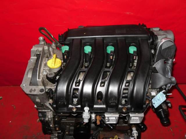 Двигатель RENAULT MEGANE 2 SCENIC 1.6 16V K4M T760