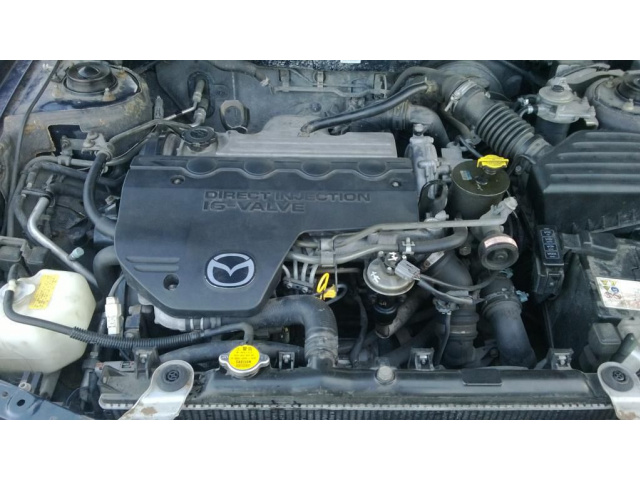 Mazda 323 626 2.0 DiTD 99г. - двигатель w машине 74kW