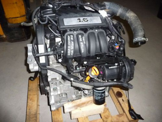 VW TOURAN CADDY GOLF BORA двигатель 1.6 BSE 09г.