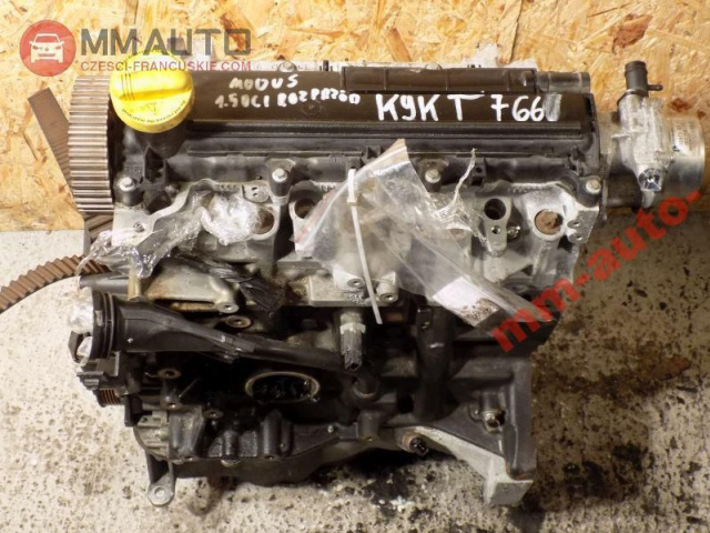 RENAULT CLIO III 1.5 DCI двигатель K9K T766 80 тыс KM