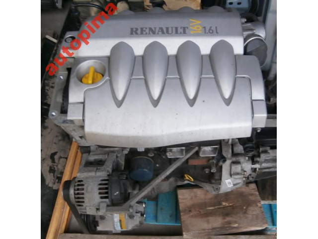 Двигатель 1.6 115 л.с. RENAULT SCENIC MEGANE 2 Wysylka 0
