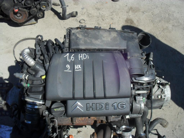 Двигатель PEUGEOT 307 CITROEN C4 PARTNER 1.6 HDI 9HX