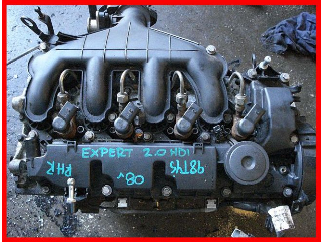 Двигатель PEUGEOT EXPERT 2.0 HDI RHR RHK 98 тыс 09г.