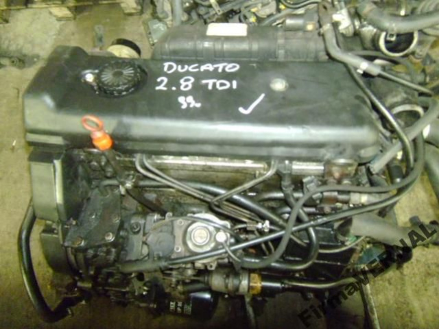 Двигатель 2.8 TDI FIAT DUCATO 99г. KOMPLET- запчасти