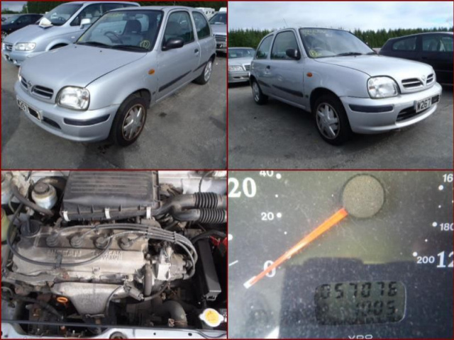 Двигатель NISSAN MICRA K11 1.0 16V запчасти гарантия