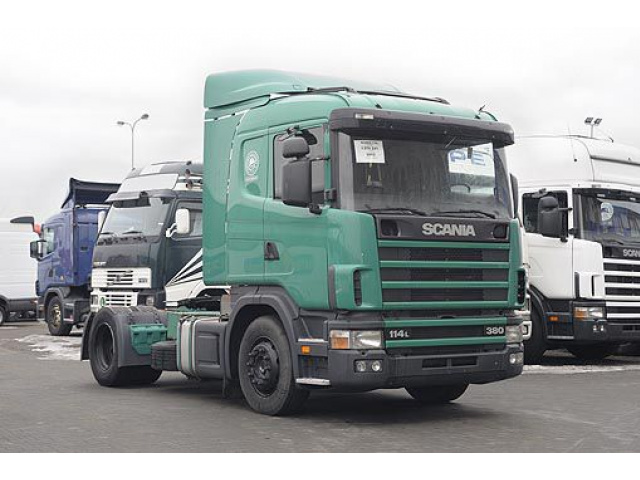 Scania 4 114 124 380 двигатель calosc запчасти