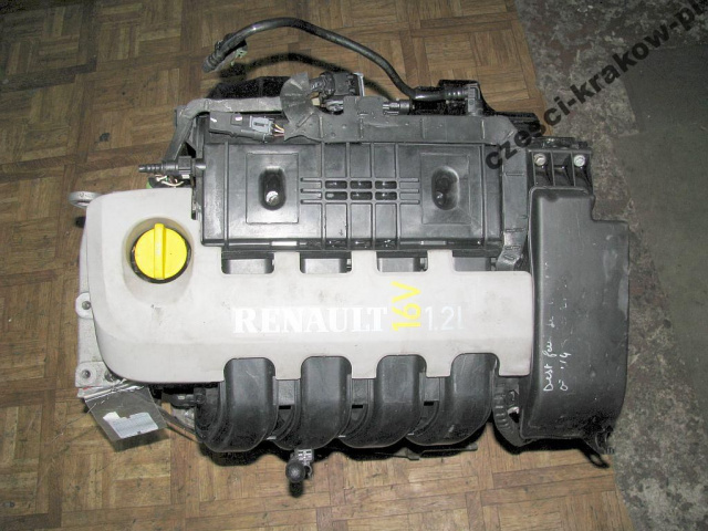 822. двигатель RENAULT CLIO II 1.2 16V D4F гарантия