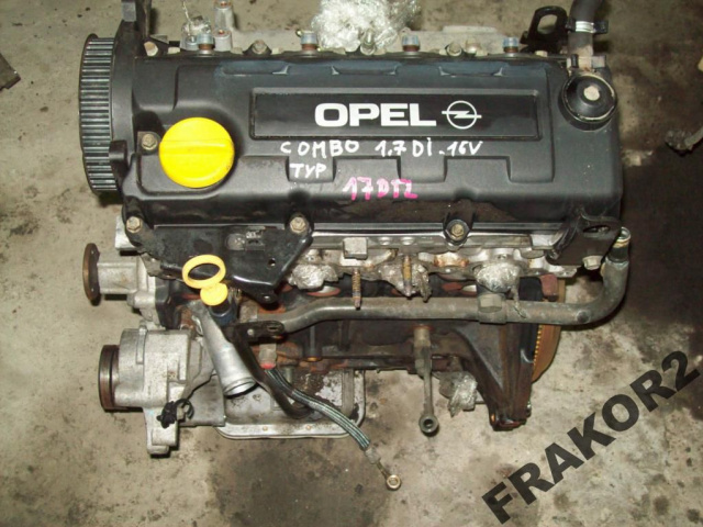 OPEL ASTRA II CORSA C COMBO 1, 7 DI двигатель Y17DTL