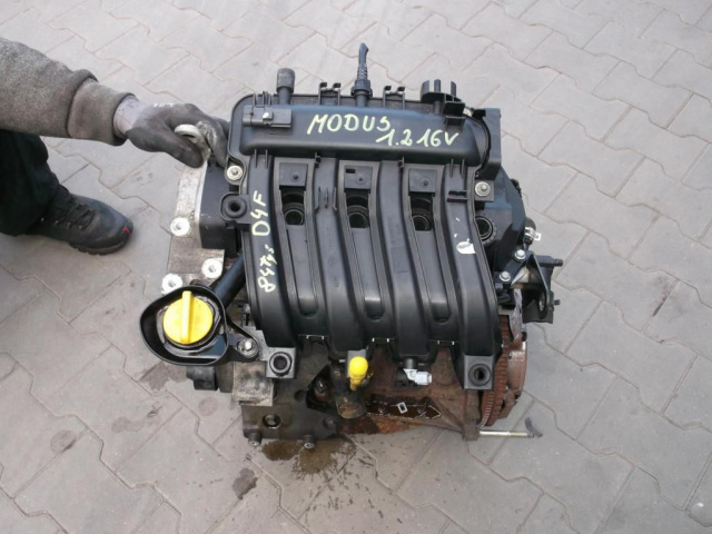 Двигатель D4F D740 RENAULT MODUS 1.2 16V 84 тыс KM