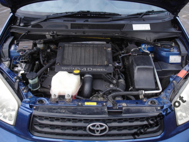 TOYOTA RAV4 II 02-05 2.0 D4D двигатель гарантия