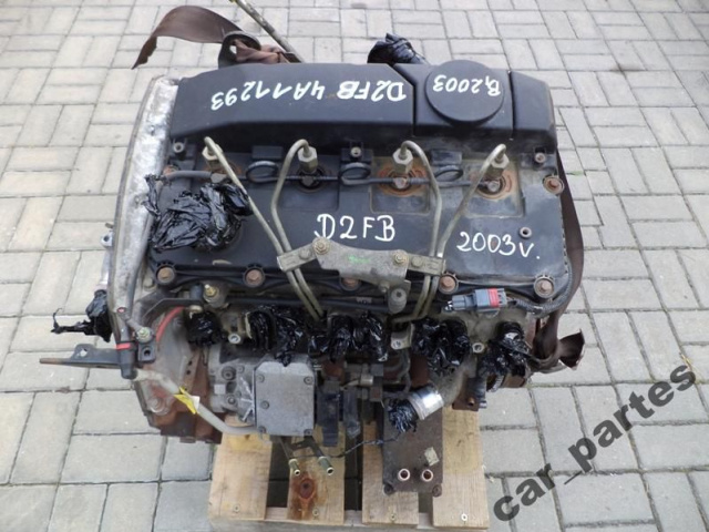 Двигатель 2.4 TDDI FORD TRANSIT D2FB 2003 r.