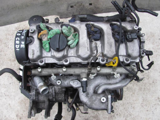 Контрактный (б/у) двигатель 2.0 CRDi 4WD на Hyundai Santa Fe II CM