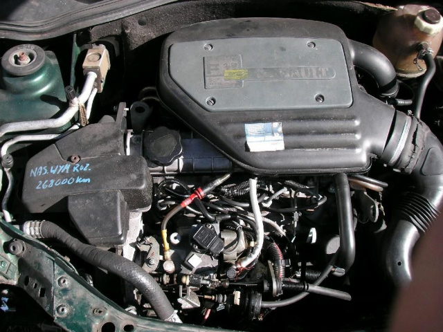 Двигатель в сборе 1.9D JAZDA PROBNA RENAULT KANGOO CLIO 2