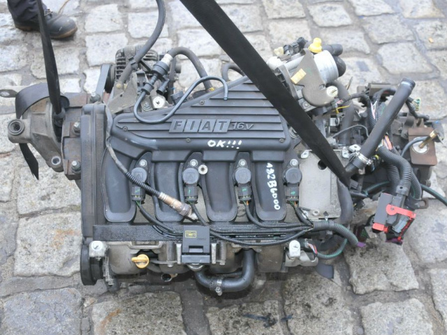 Двигатель 1.6 16V бензин 182B6000 FIAT STILO WROCLAW