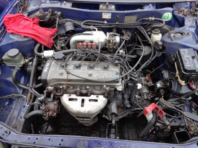 Двигатель в сборе TOYOTA COROLLA 1.3 4E-FE 1998г..