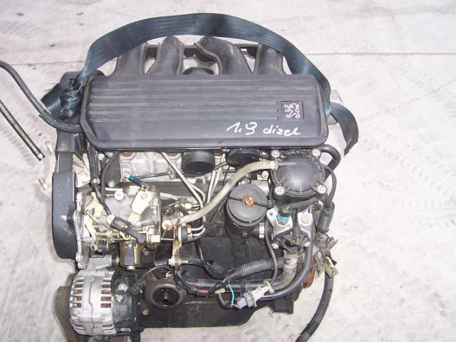 PEUGEOT 306 PARTNER BERLINGO 1.9D-SILNIK двигатель в сборе