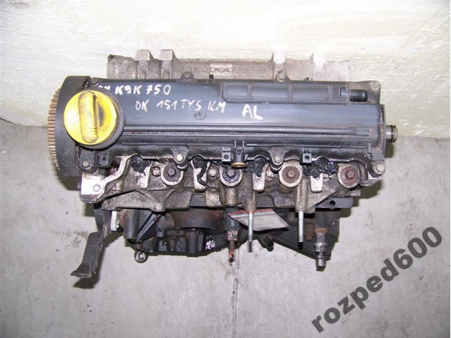 RENAULT MODUS 1.5 DCI двигатель K9K750 82KM + WYDRUK