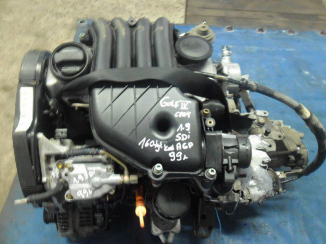 Двигатель VW GOLF IV CADDY 1.9 SDI 99г.. AGP