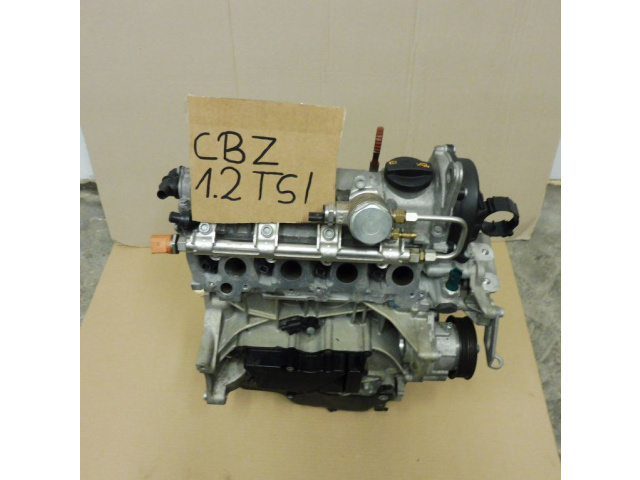 1, 2 1.2 TSI двигатель CBZ без навесного оборудования SKODA FABIA 10-16 R