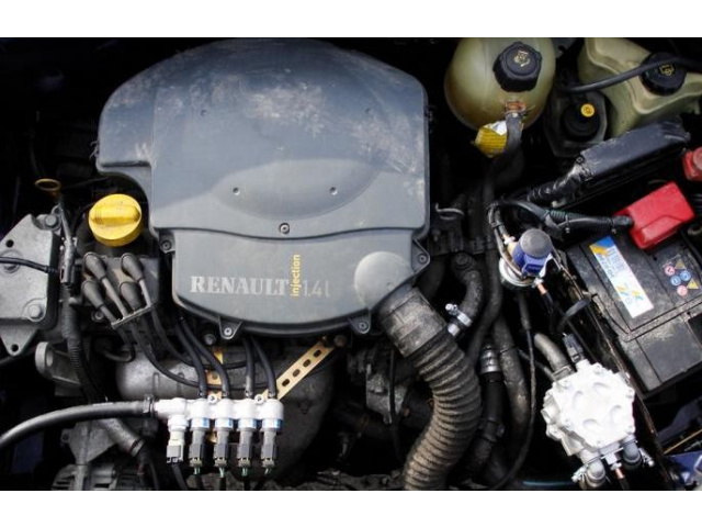 RENAULT KANGOO двигатель 1.4 8V 75KM пробег: 126tys