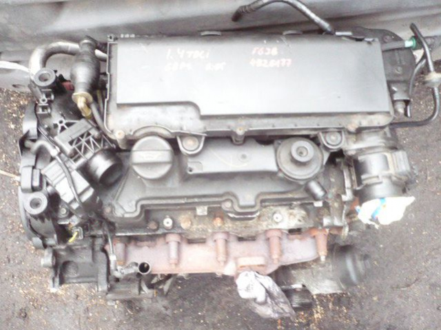 Двигатель FORD FIESTA 2005г. 1, 4 TDCi F6JB в сборе.