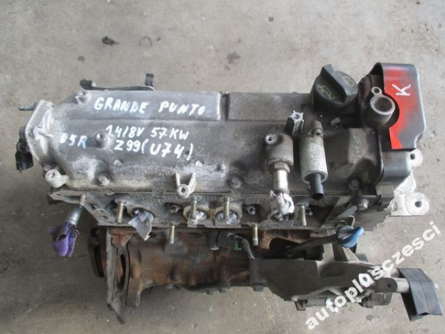 FIAT GRANDE PUNTO 05г..1.4 8V двигатель 57KW