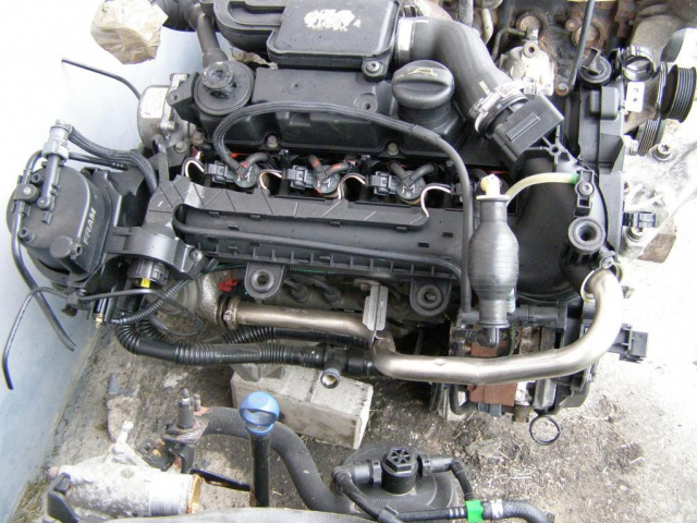 Двигатель Peugeot 206 1.4 HDI в сборе Sprowadzony