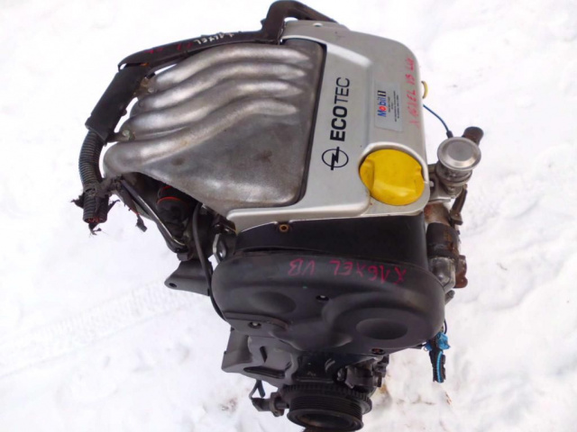 Двигатель 1.6 16V OPEL VECTRA B ASTRA F X16XEL 98tys.