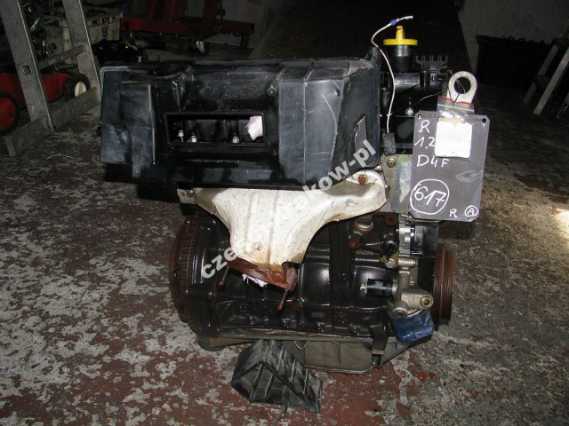617. двигатель RENAULT CLIO KANGOO D4F 1.2 16V гаранти