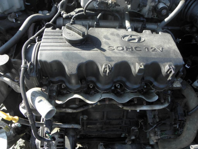 Hyundai Getz двигатель 1, 3 12V