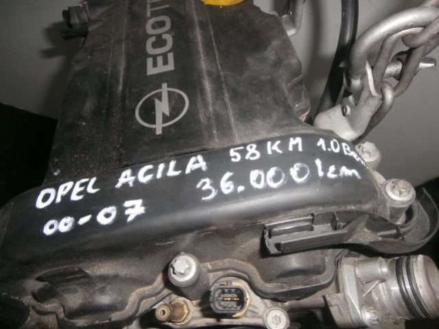 OPEL AGILA 00-07 двигатель 1.0 бензин