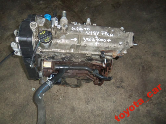 FIAT GRANDE PUNTO двигатель 1.4 8V 77KM 350A1000