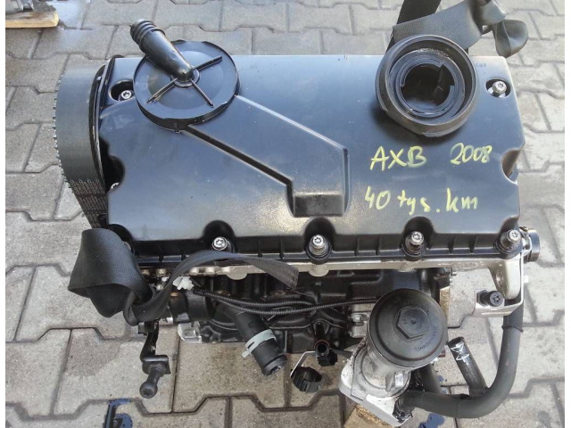 Двигатель AXB 1.9 TDI VW T5 TRANSPORTER 40tys