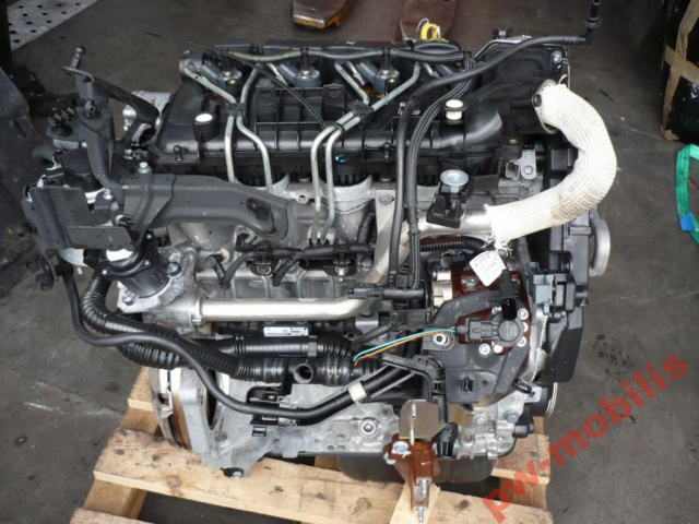 Двигатель Ford Fiesta Fusion 1.6 TDCI, 207 HDI 2009г.
