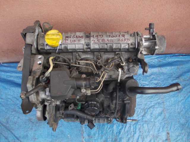 Двигатель RENAULT MEGANE CLIO KANGOO 1.9D F8T