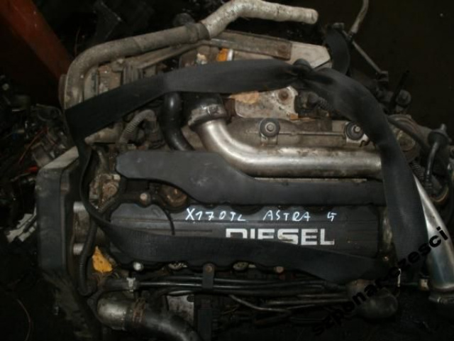 Двигатель X17DTL OPEL ASTRA G 1.7 TD DTL '98-'00