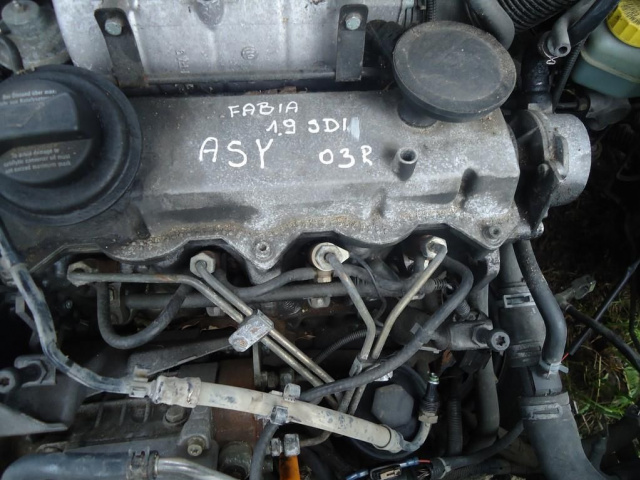 Двигатель SKODA FABIA 03 R 1.9 SDI ASY