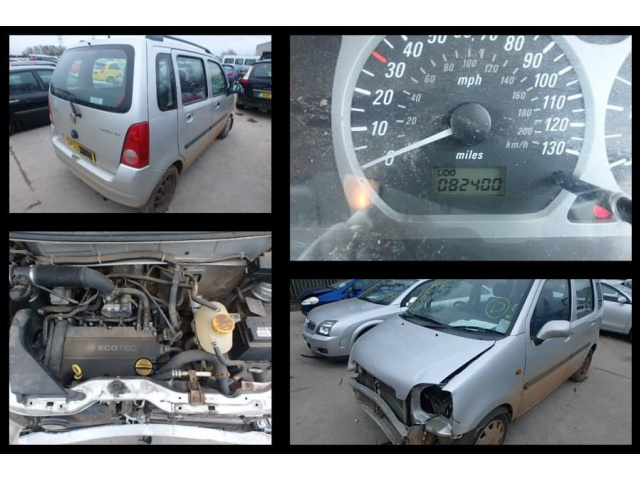 Двигатель в сборе OPEL AGILA 1.2 16V Z12XE WROCLAW