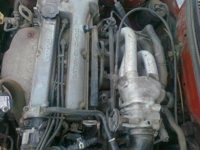 Двигатель в сборе MAZDA 323 1.5 1.6V год PROD 1997