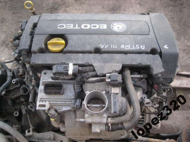 Двигатель OPEL ASTRA H 1, 6 Z16XEP WIELE запчасти гарантия
