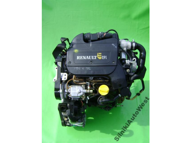 RENAULT CLIO II KANGOO двигатель 1.9 DTI F9Q R 782 KP