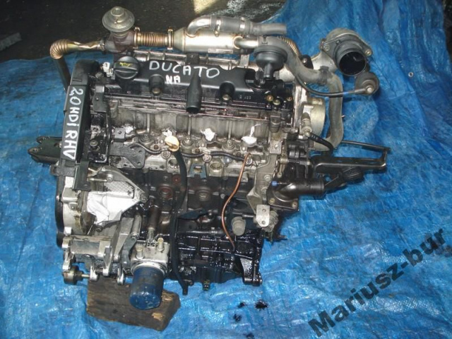 Двигатель FIAT DUCATO 2.0 HDI 8V O SYMBOLU RHV 2002г.