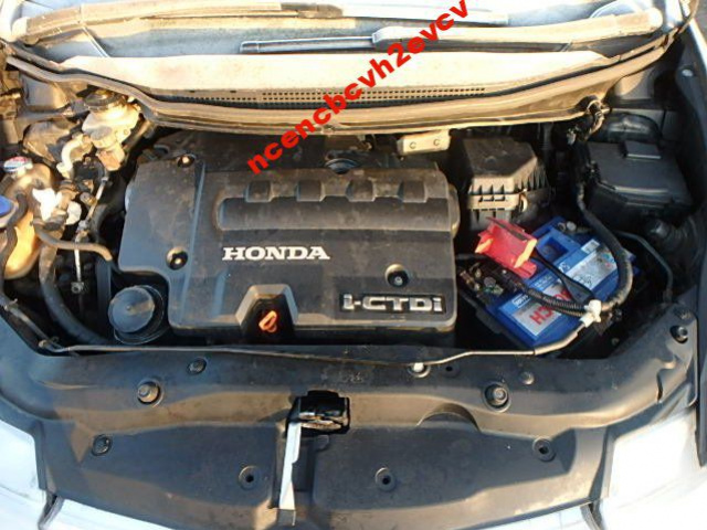 Двигатель + форсунки 2.2 i-ctdi honda civic ufo n22a2