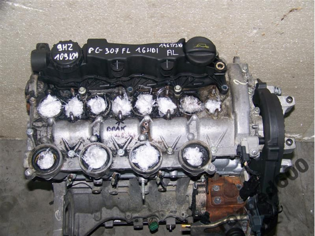 CITROEN C3 C4 C5 1.6HDI 109 л.с. двигатель 9HZ 9HY + насос