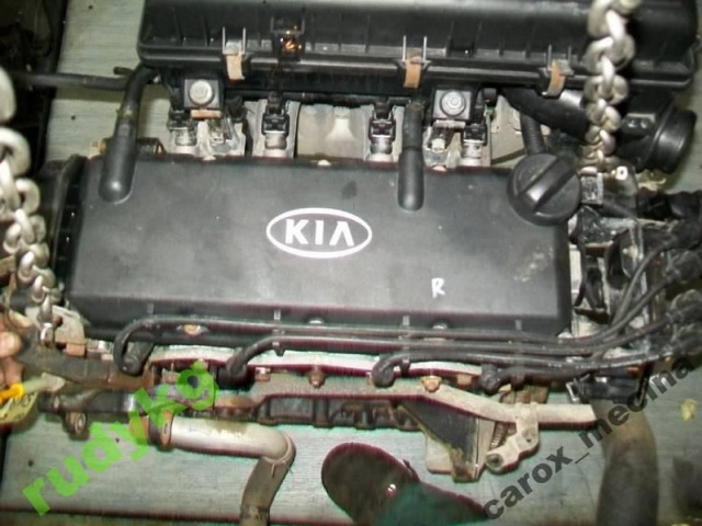 KIA RIO двигатель в сборе 1, 3-