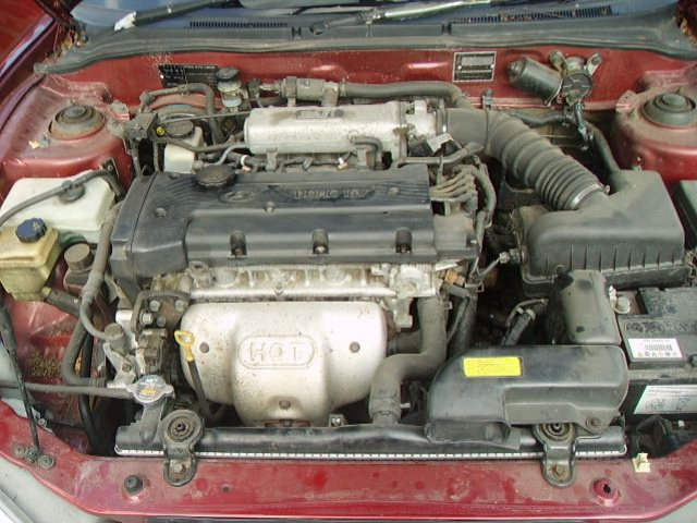 HYUNDAI COUPE 96-99r двигатель 1.6 16V DOHC в сборе
